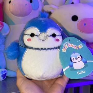 BNWT 5” Babs the Blue Jay Squishmallow